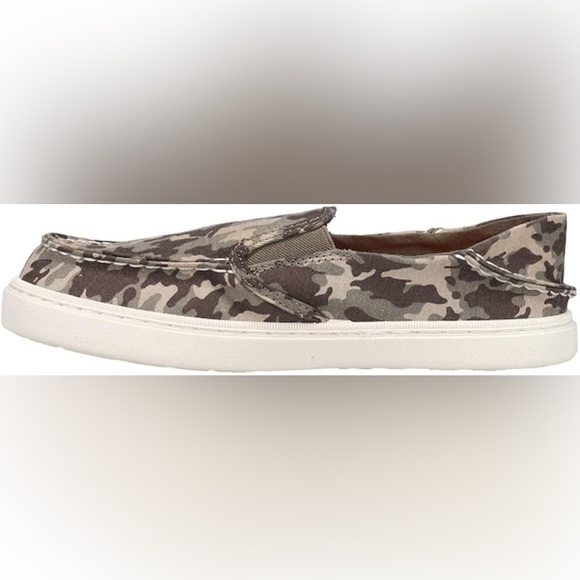 NEW Boys Sperry Shoes | Salty Washable Moccasin - Camo | Size 6 - Picture 5 of 6